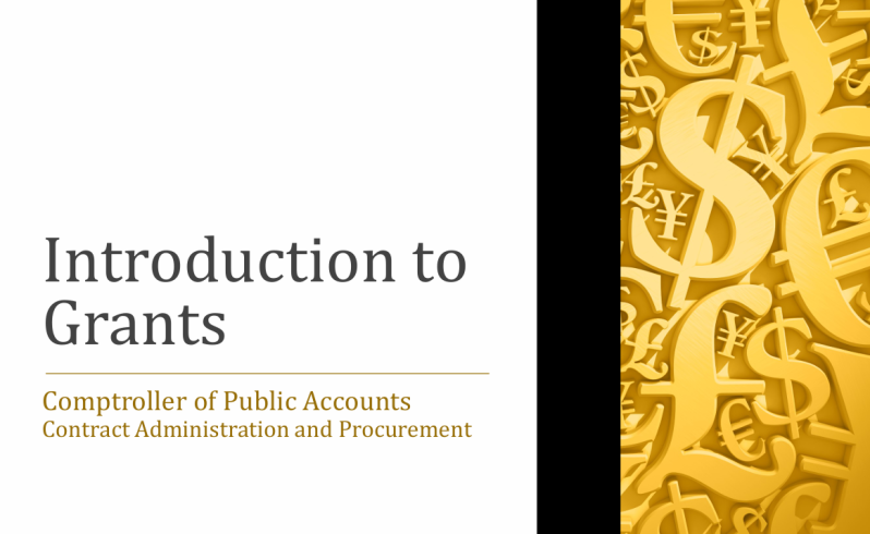 Introduction to Grants Screenshot for Thumbnail