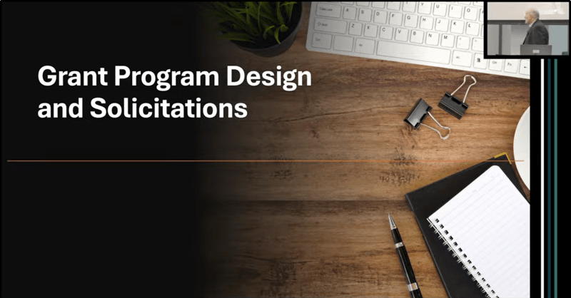 Grant Program Design Thumbnail